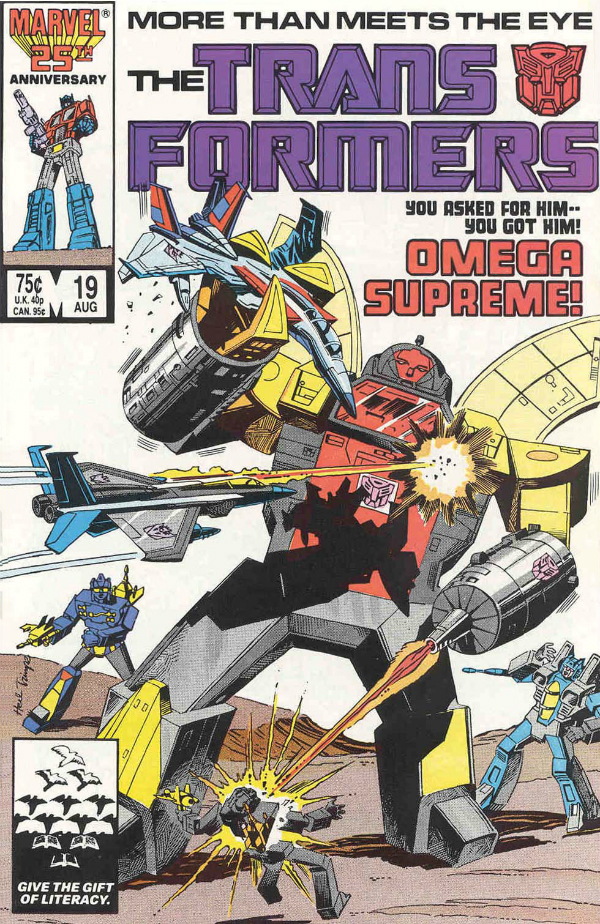 The Transformers #19 cover