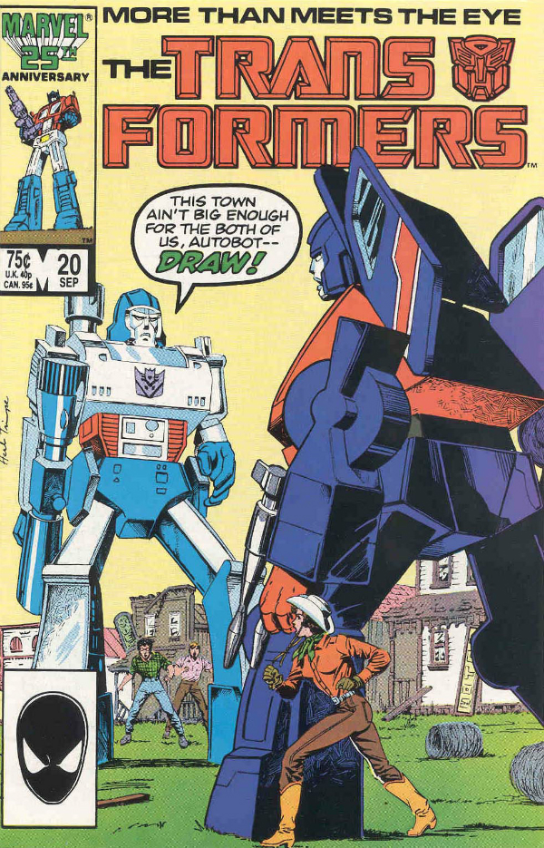 The Transformers #20 cover