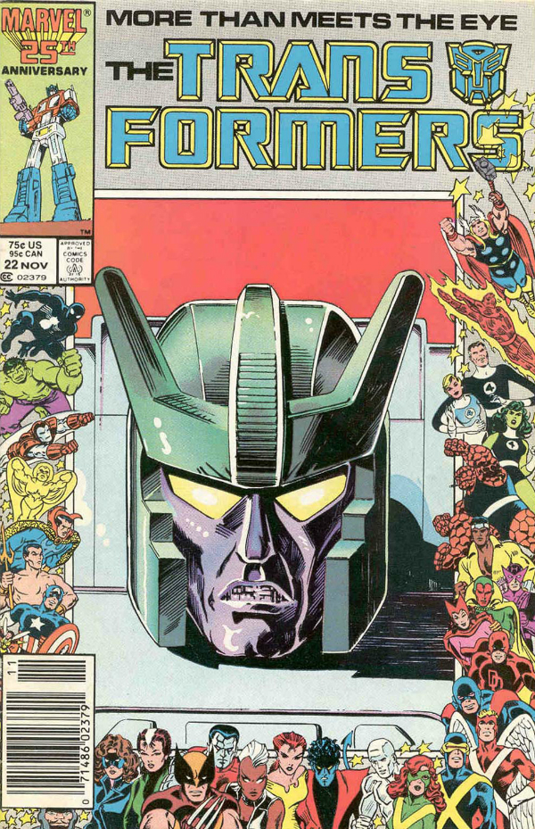 The Transformers #22 cover