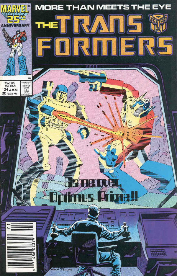 The Transformers #24 cover