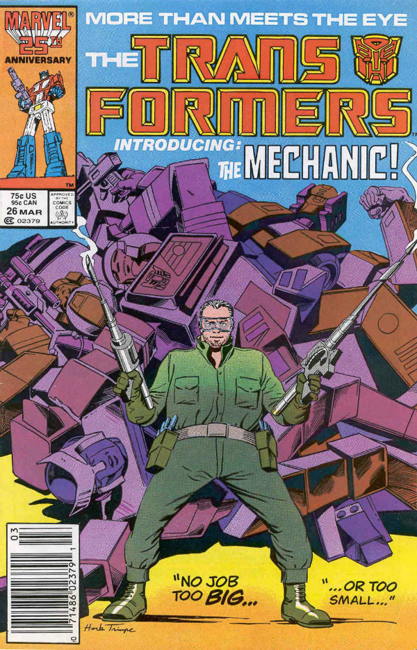The Transformers #26 cover