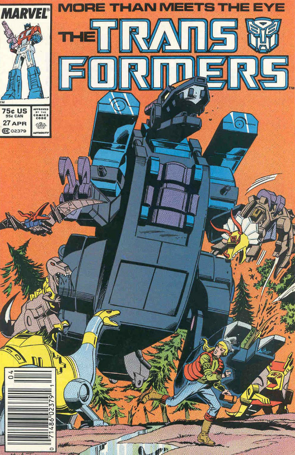 The Transformers #27 cover