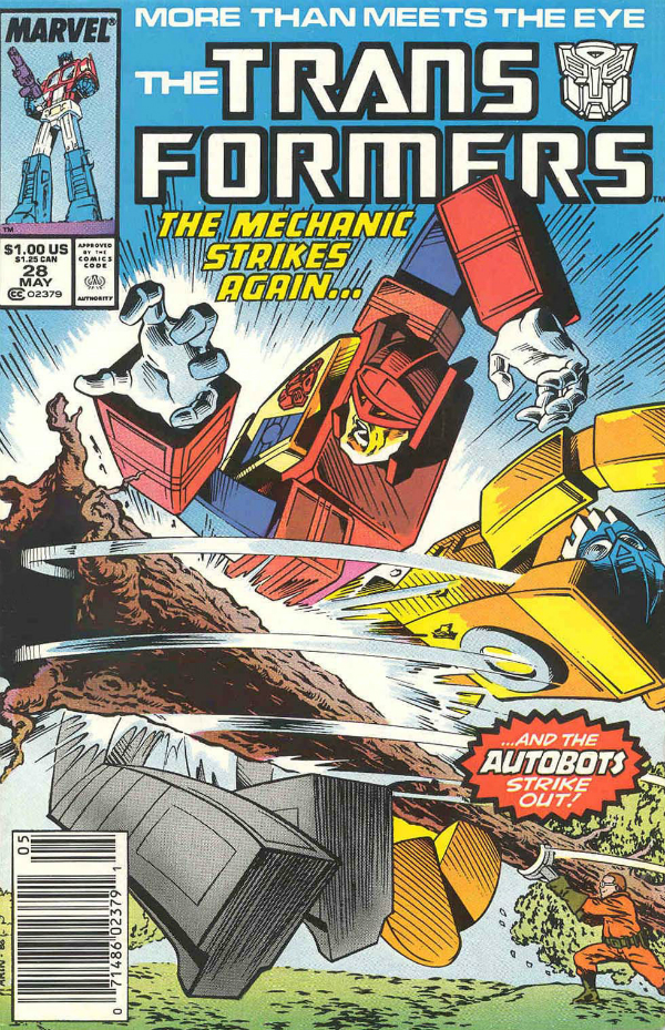 The Transformers #28 cover