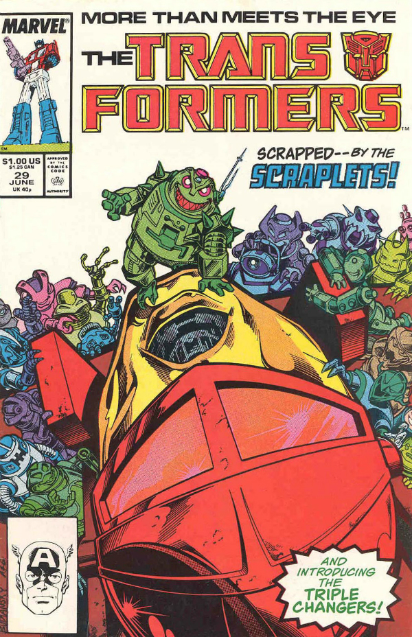 The Transformers #29 cover
