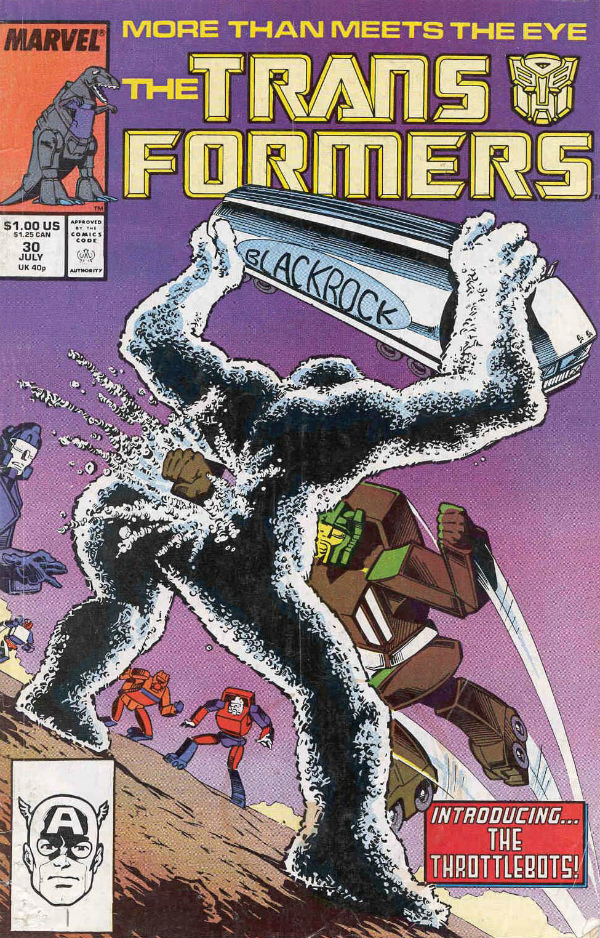 The Transformers #30 cover