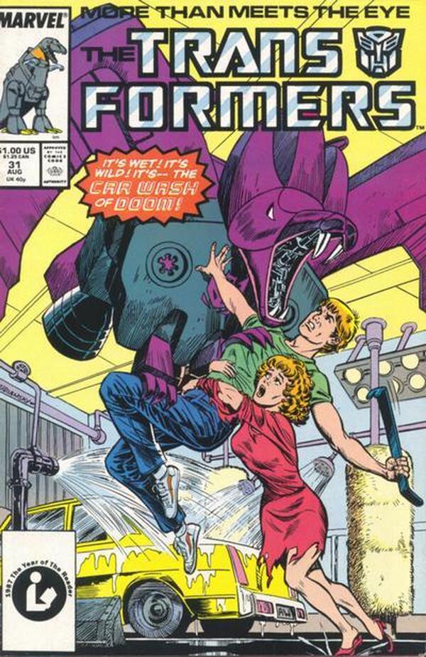 The Transformers #31 cover
