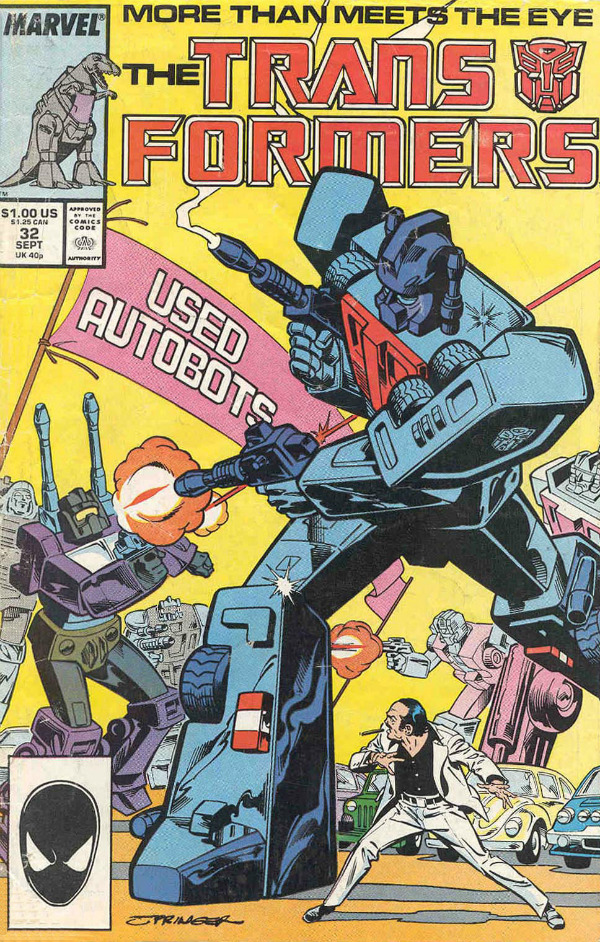 The Transformers #32 cover