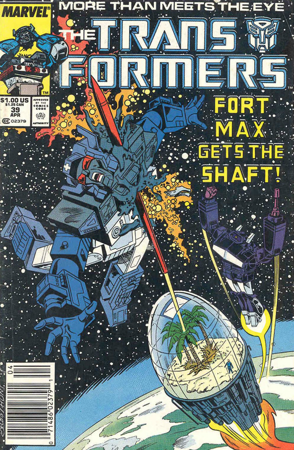 The Transformers #39 cover