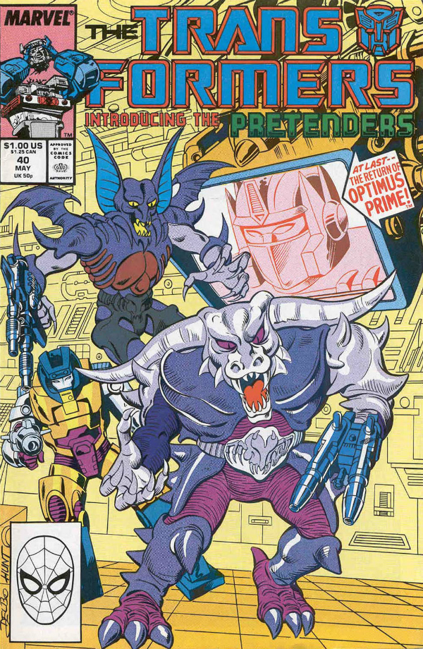 The Transformers #40 cover