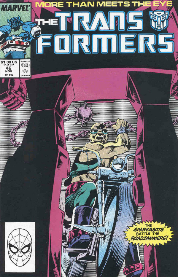 The Transformers #46 cover
