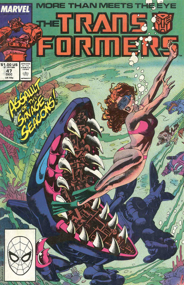 The Transformers #47 cover