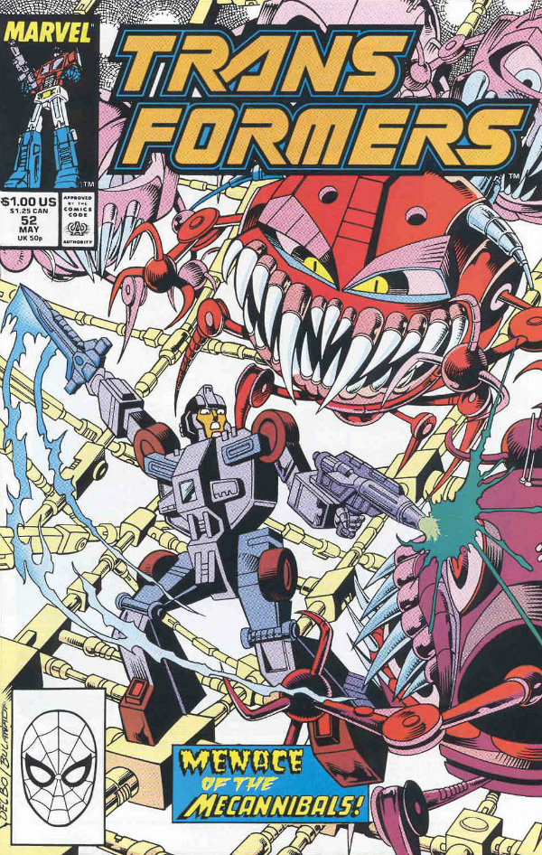 The Transformers #52 cover