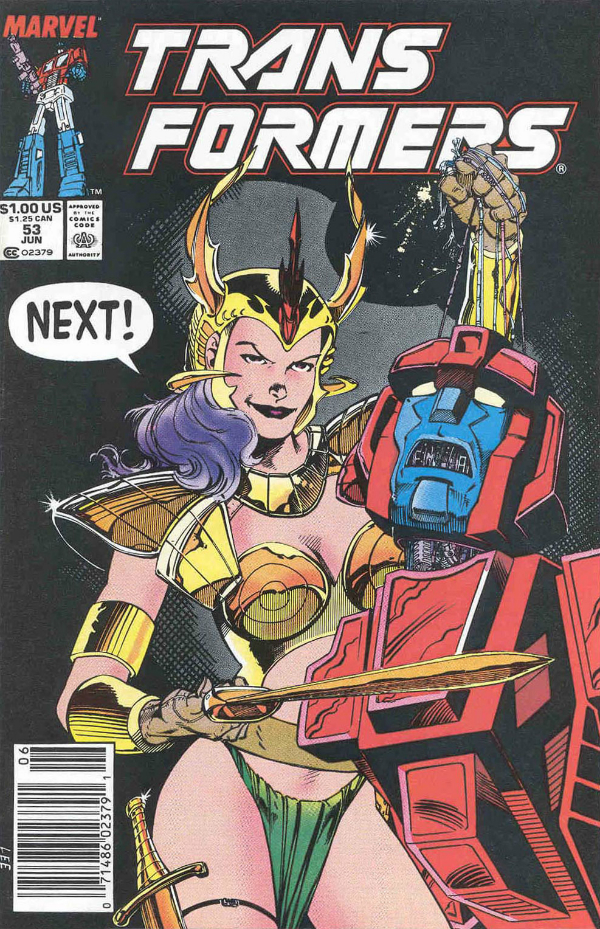 The Transformers #53 cover