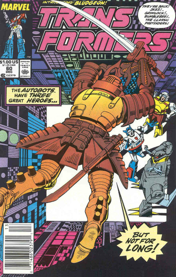 The Transformers #60 cover
