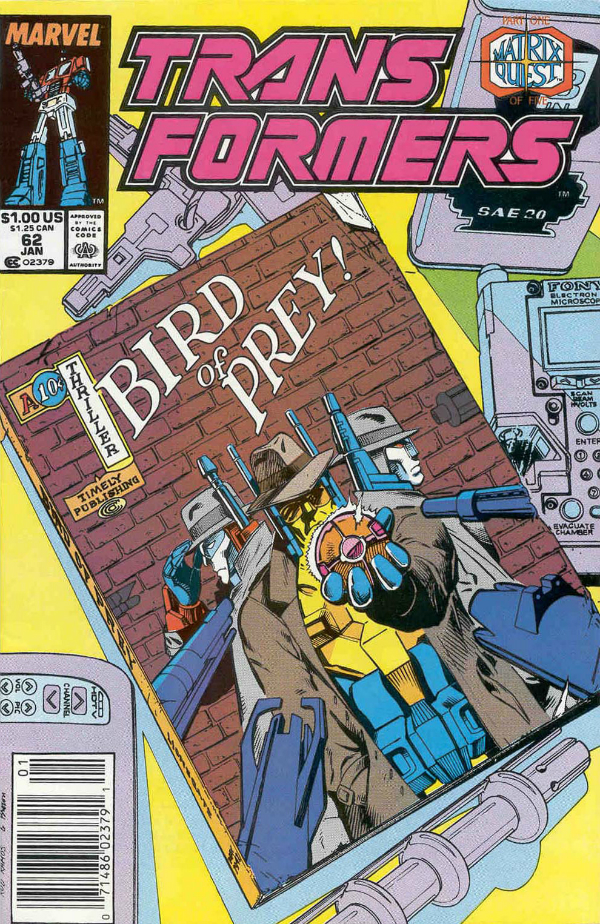 The Transformers #62 cover