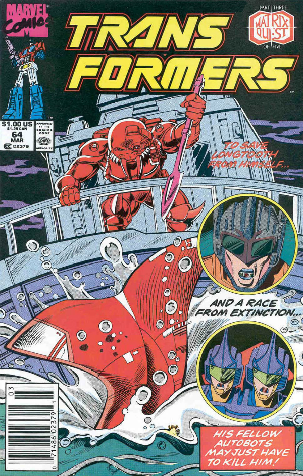 The Transformers #64 cover