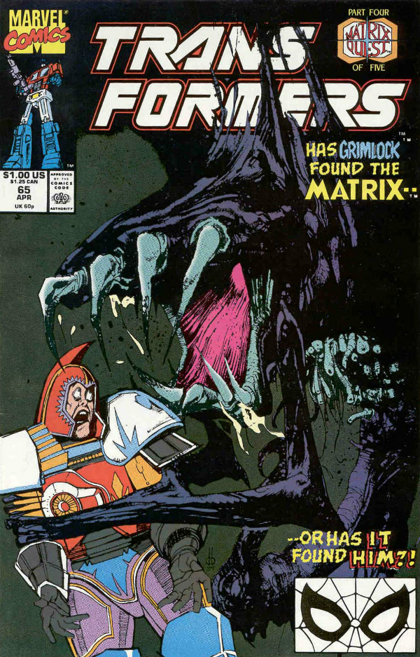 The Transformers #65 cover