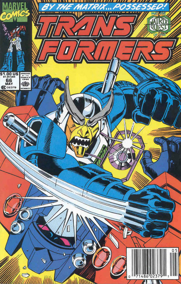 The Transformers #66 cover