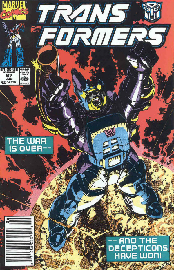 The Transformers #67 cover