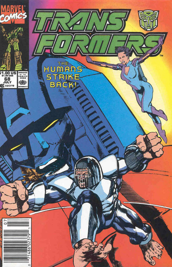 The Transformers #68 cover