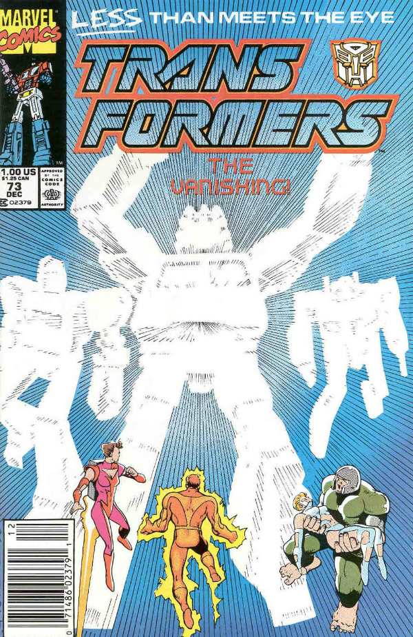 The Transformers #73 cover
