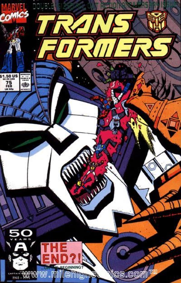 The Transformers #75 cover