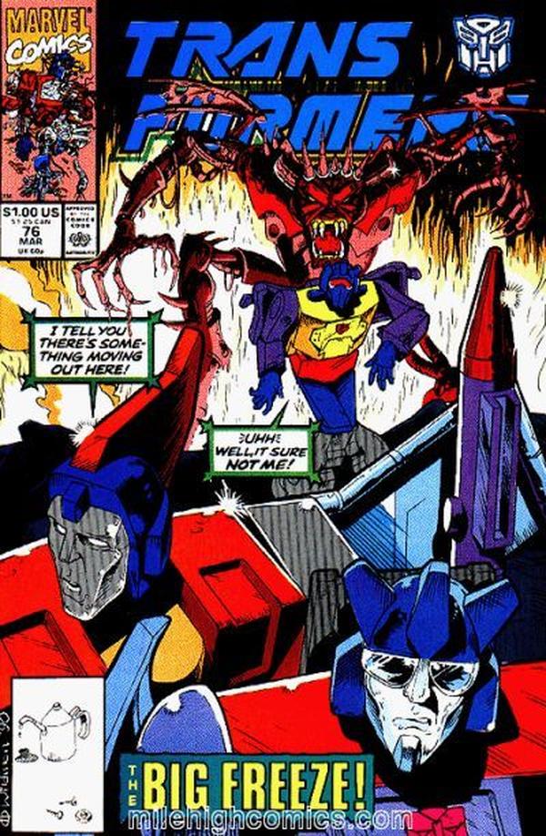 The Transformers #76 cover