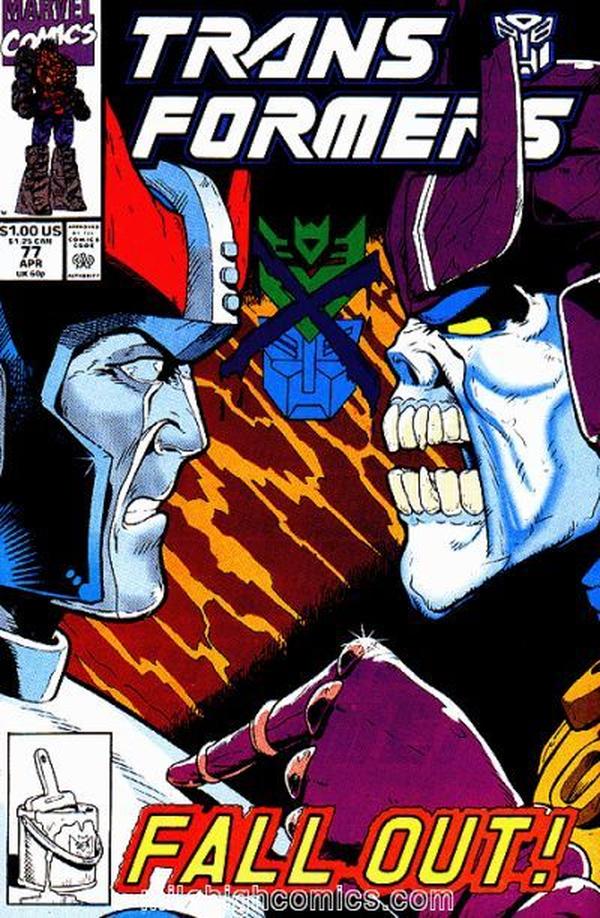 The Transformers #77 cover