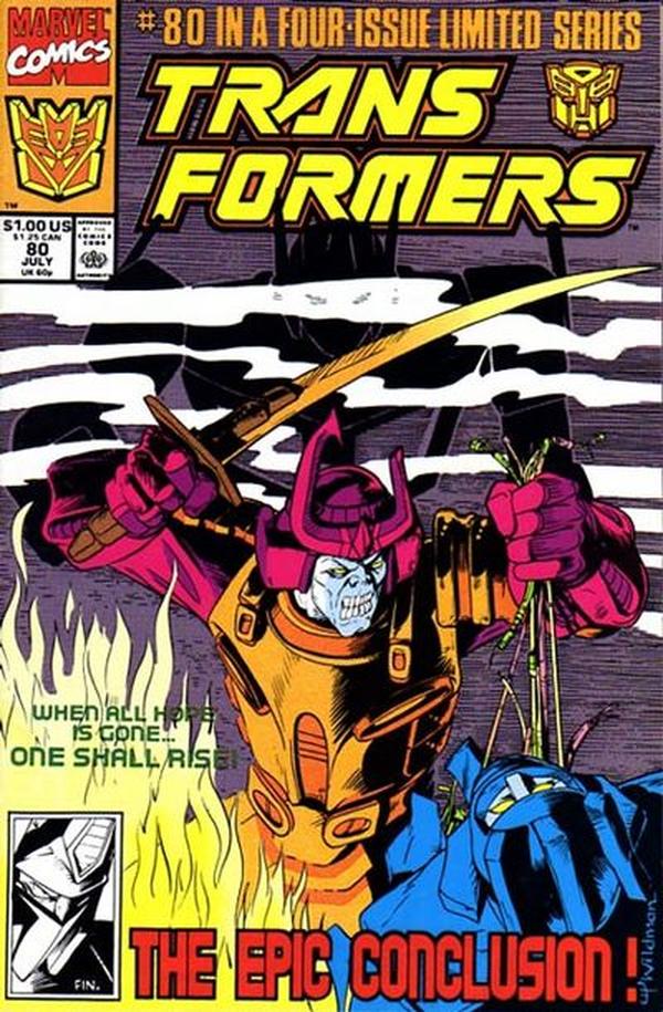 The Transformers #80 cover