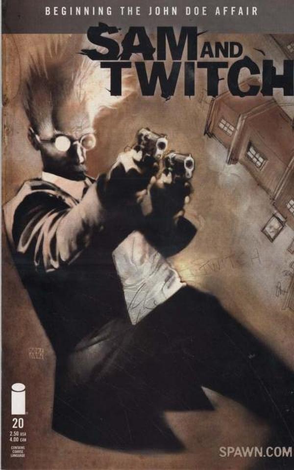 Sam and Twitch #20 cover