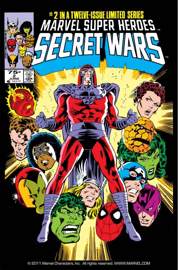 Marvel Super-Heroes Secret Wars #2 cover