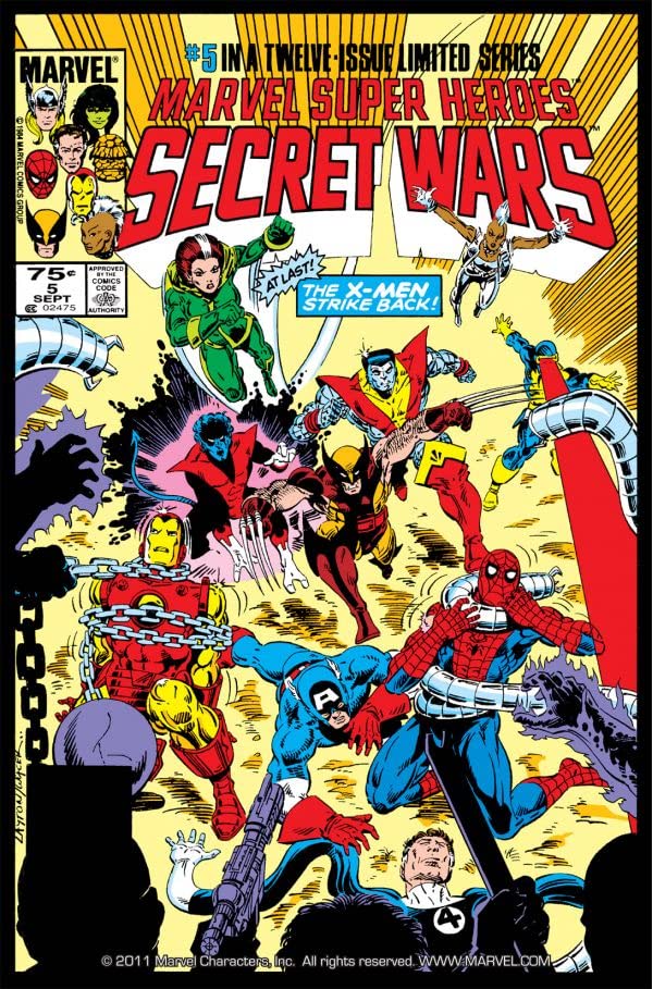 Marvel Super-Heroes Secret Wars #5 cover