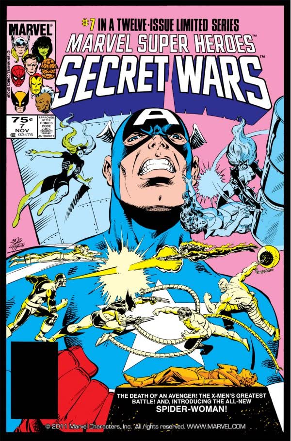 Marvel Super-Heroes Secret Wars #7 cover