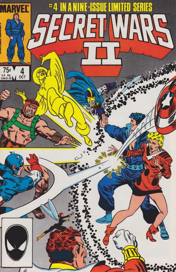 Secret Wars II #4 cover