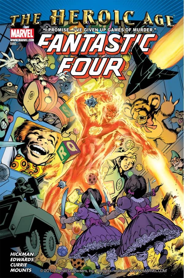 Fantastic Four #580 cover