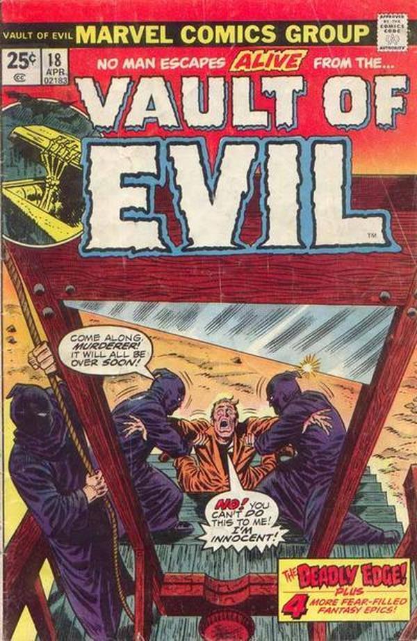 Vault of Evil #18 cover