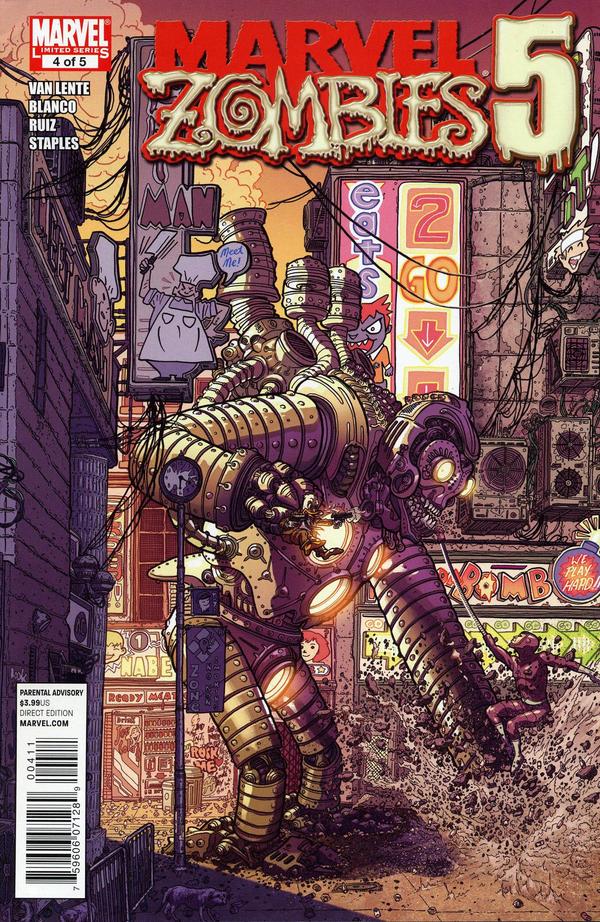 Marvel Zombies 5 #4 cover