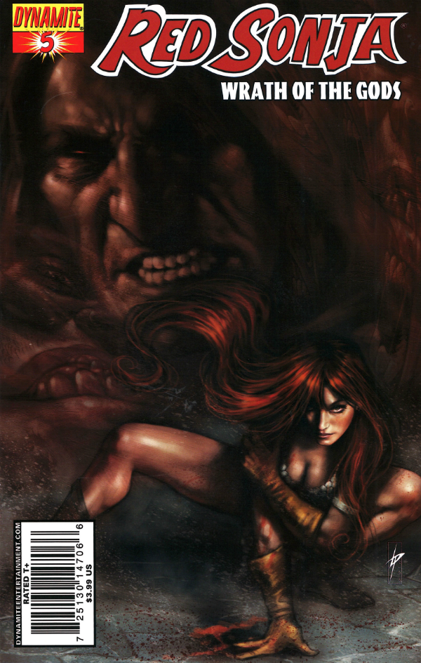Red Sonja: Wrath of the Gods #5 cover