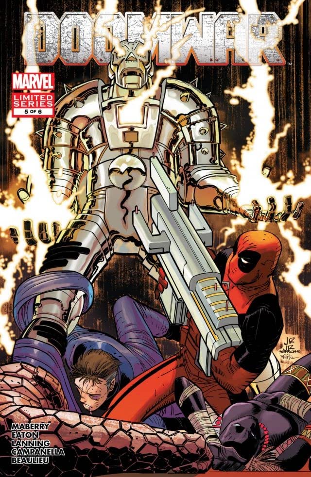 Doomwar #5 cover