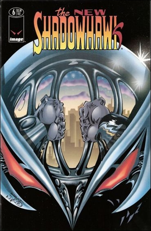 The New Shadowhawk #6 cover