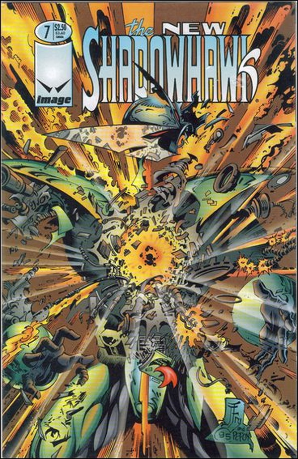 The New Shadowhawk #7 cover