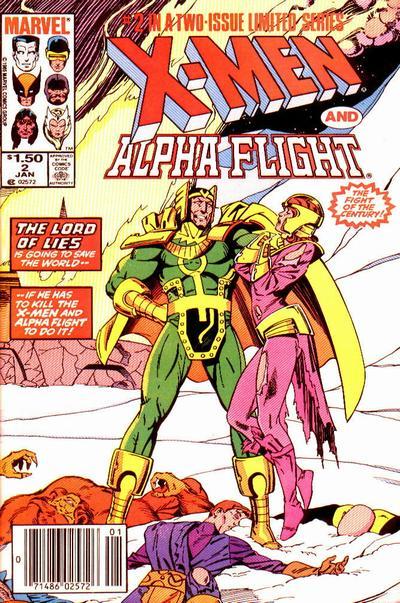 X-Men / Alpha Flight #2 cover