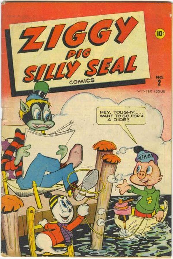 Ziggy Pig - Silly Seal Comics #2 cover