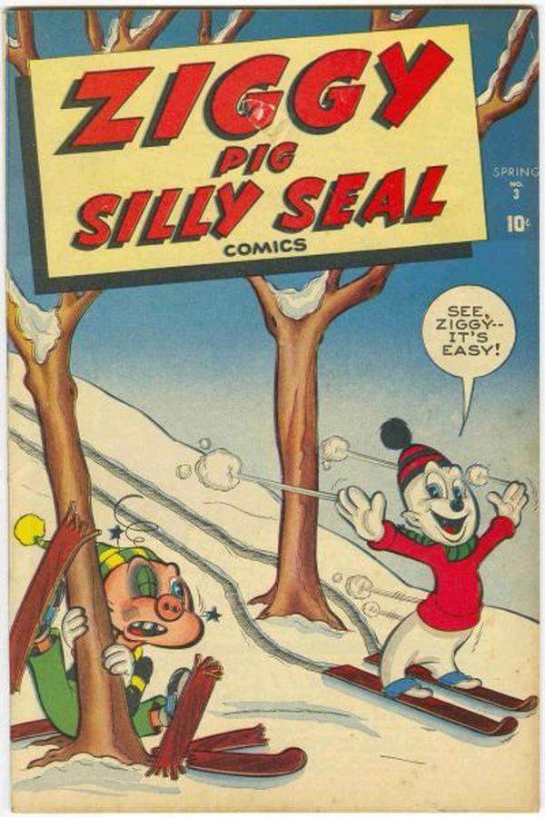 Ziggy Pig - Silly Seal Comics #3 cover