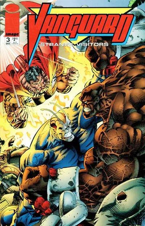Vanguard: Strange Visitors #3 cover