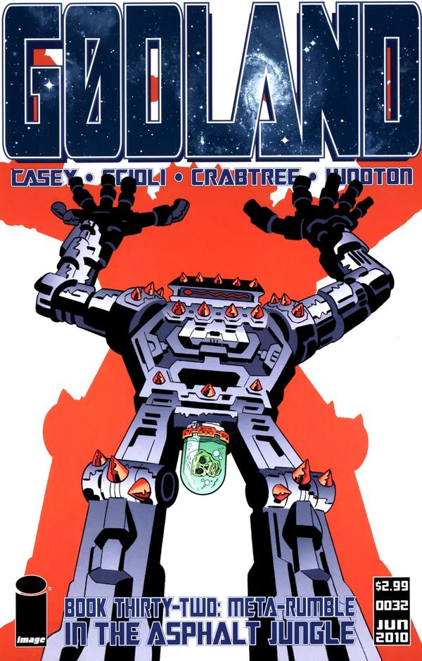 Godland #32 cover