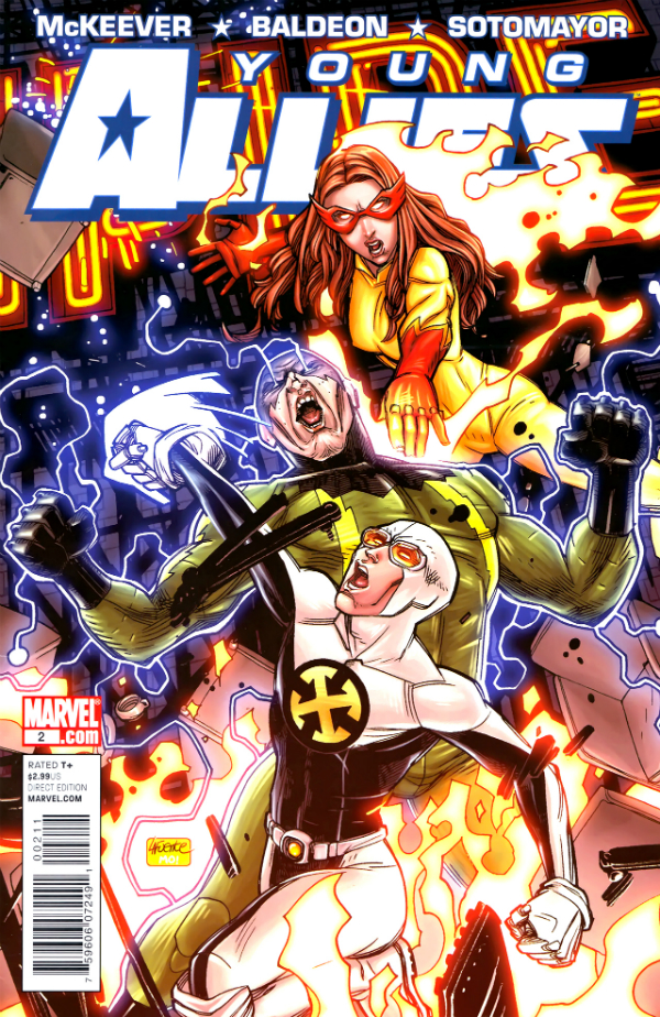 Young Allies #2 cover