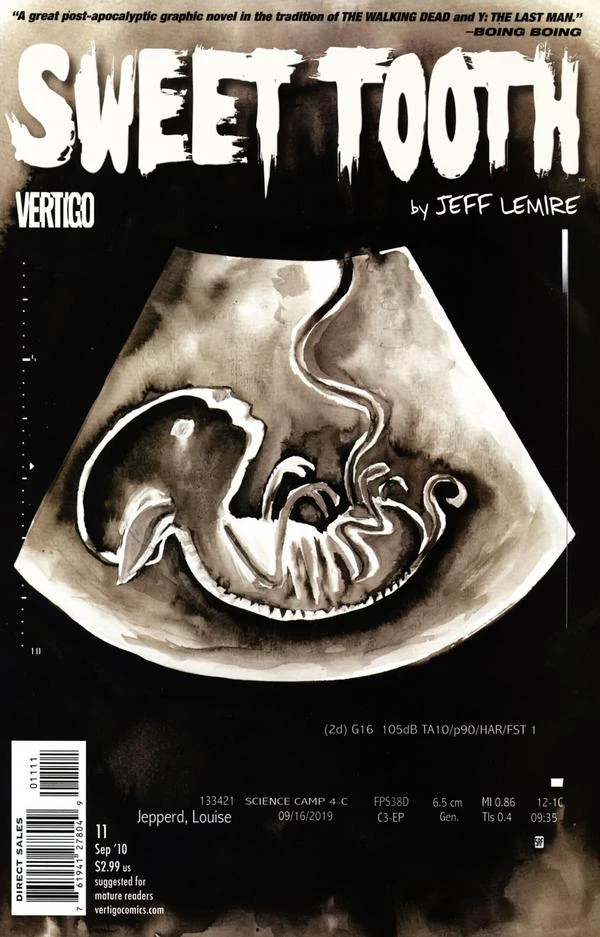 Sweet Tooth #11 cover