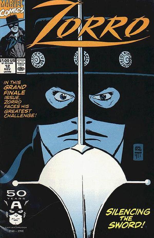 Zorro #12 cover