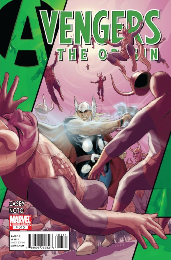Avengers: The Origin #4 cover